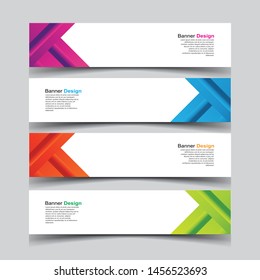 Vector Abstract design banner web template