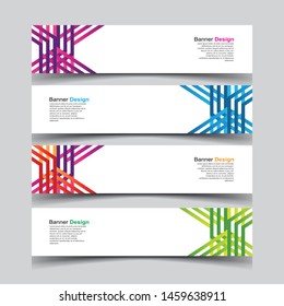 Vector Abstract design banner web template