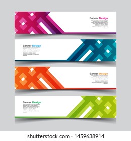 Vector Abstract design banner web template