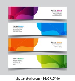 Vector Abstract design banner web template
