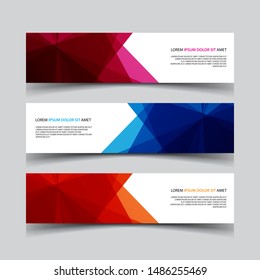 Vector Abstract design banner web template