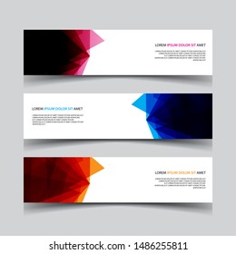Vector Abstract design banner web template