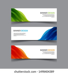 Vector Abstract design banner web template