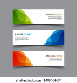 Vector Abstract design banner web template