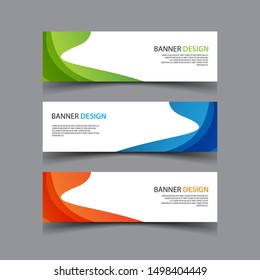 Vector Abstract design banner web template
