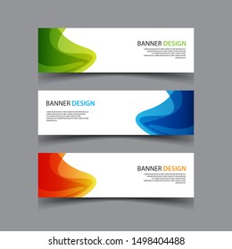 Vector Abstract design banner web template