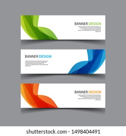 Vector Abstract design banner web template