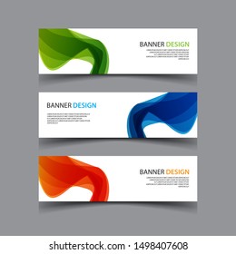 Vector Abstract design banner web template