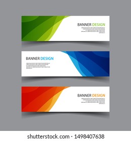 Vector Abstract design banner web template