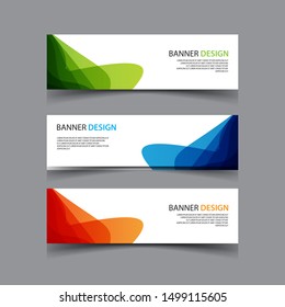 Vector Abstract design banner web template
