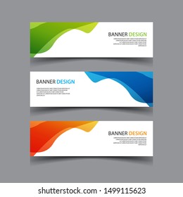 Vector Abstract design banner web template