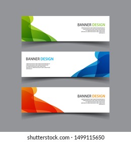 Vector Abstract design banner web template