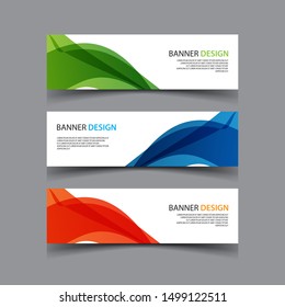 Vector Abstract design banner web template
