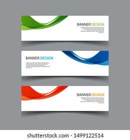 Vector Abstract design banner web template