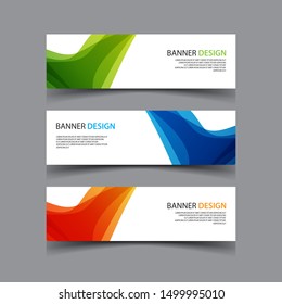 Vector Abstract design banner web template
