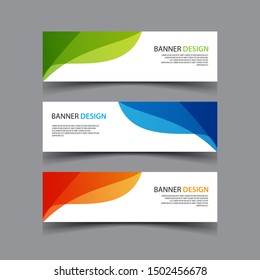 Vector Abstract design banner web template
