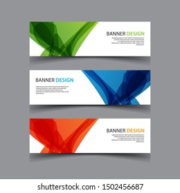 Vector Abstract design banner web template