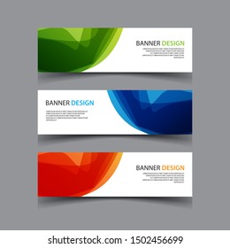 Vector Abstract design banner web template