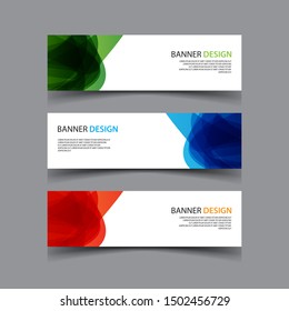 Vector Abstract design banner web template