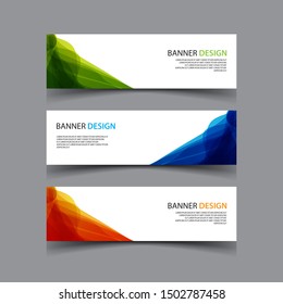 Vector Abstract design banner web template