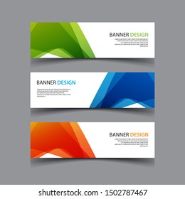 Vector Abstract design banner web template