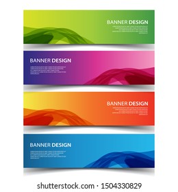 Vector Abstract design banner web template