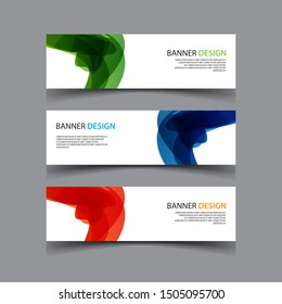 Vector Abstract design banner web template