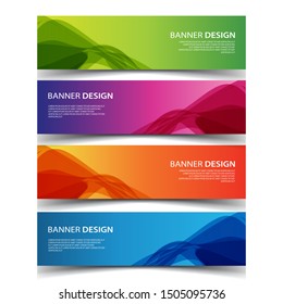 Vector Abstract design banner web template