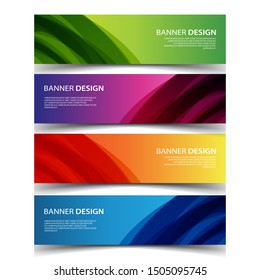 Vector Abstract design banner web template