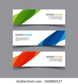 Vector Abstract design banner web template