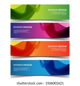 Vector Abstract design banner web template