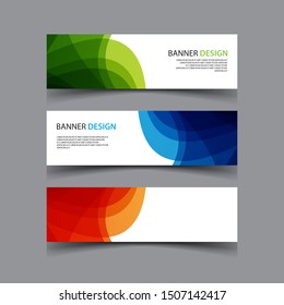 Vector Abstract design banner web template