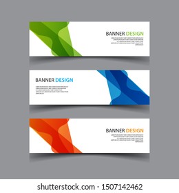Vector Abstract design banner web template