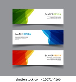 Vector Abstract design banner web template
