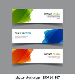 Vector Abstract design banner web template
