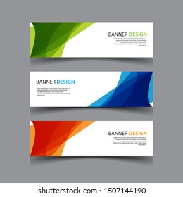Vector Abstract design banner web template