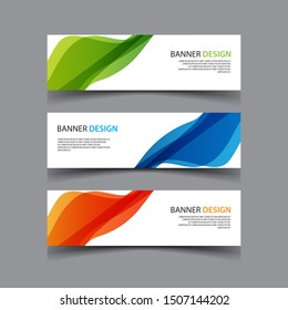 Vector Abstract design banner web template