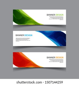 Vector Abstract design banner web template