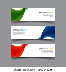 Vector Abstract design banner web template