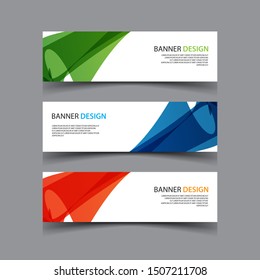 Vector Abstract design banner web template