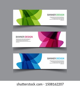 Vector Abstract design banner web template