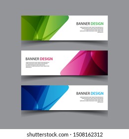 Vector Abstract design banner web template