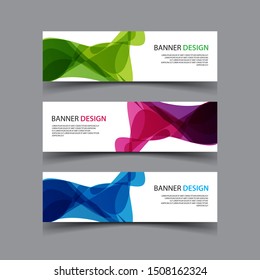 Vector Abstract design banner web template