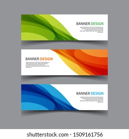 Vector Abstract design banner web template