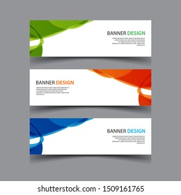 Vector Abstract design banner web template
