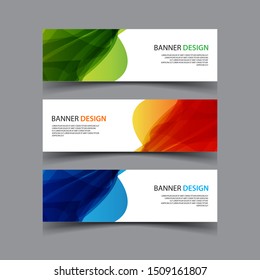 Vector Abstract design banner web template