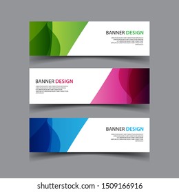 Vector Abstract design banner web template