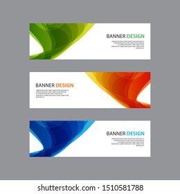 Vector Abstract design banner web template