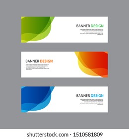 Vector Abstract design banner web template