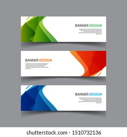 Vector Abstract design banner web template